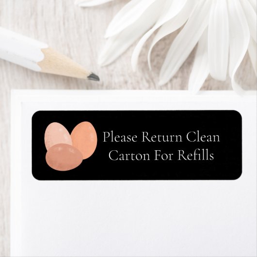 Kartonnen doos Ei Kartonnen doos Etiket (Insitu)