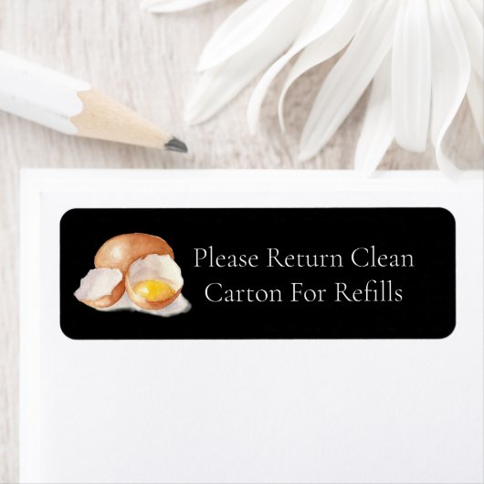 Kartonnen doos Ei Kartonnen doos Etiket (Insitu)
