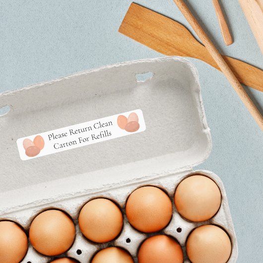Kartonnen doos Ei Kartonnen doos Labels