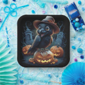 Kartonnen doos Reeks 1 Hand Papieren Bordje (Feest)