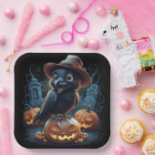 Kartonnen doos Reeks 1 Hand Papieren Bordje (Feest)