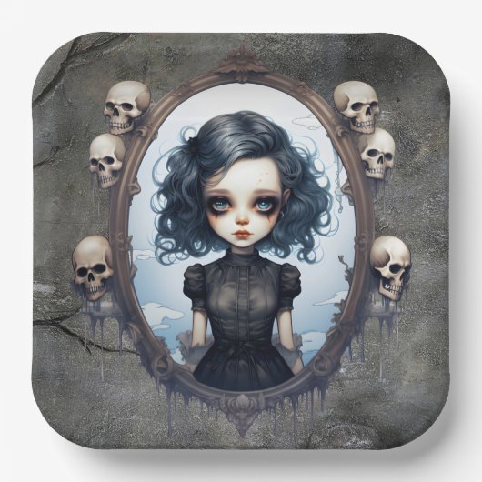 Kartonnen doos Reeks 8 - 1 Papieren Bordje (Voorkant)