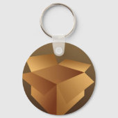 Kartonnen doos sleutelhanger (Voorkant)