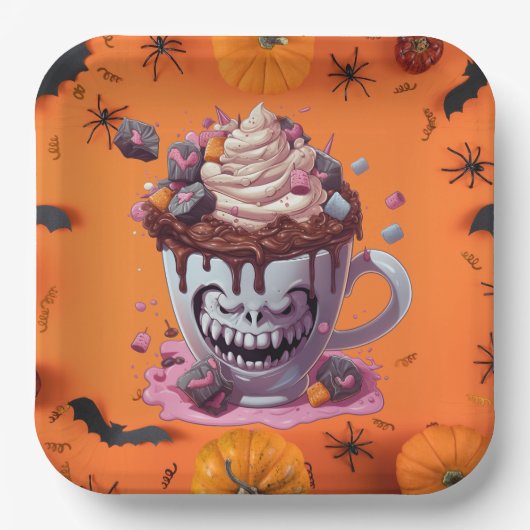 Kartonnen doos uit serie 9 papieren bordje (Voorkant)