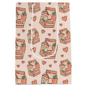 Kartonnen doosje met luier medium cadeauzakje (Achterkant)