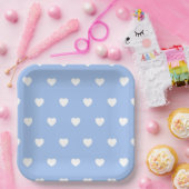 Kartonnen doosjes papieren bordje (Feest)