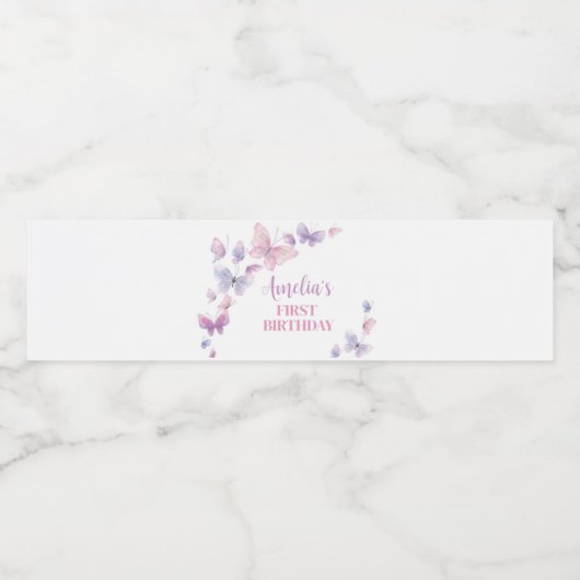 Kartonnen flesje Etiket flesje (Enkel label)