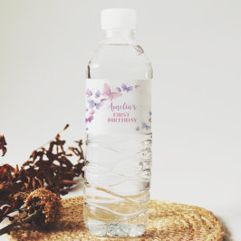 Kartonnen flesje Etiket flesje