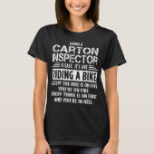 Kartonnen inspecteur t-shirt (Voorkant)