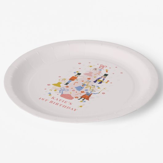 Kartonnen kerstboompluis papieren bordje (Gekanteld)