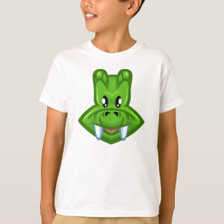 Kartonnen krokodil t-shirt