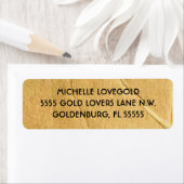 Kartonnen look etiket (Insitu)