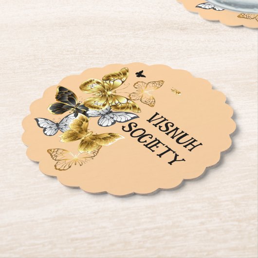 Kartonnen Onderzetter (Gekanteld)