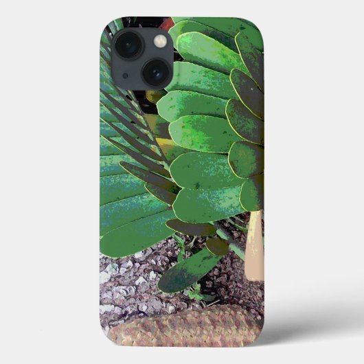 Kartonnen palm (Plant van karton) Case-Mate iPhone Case (Achterkant)