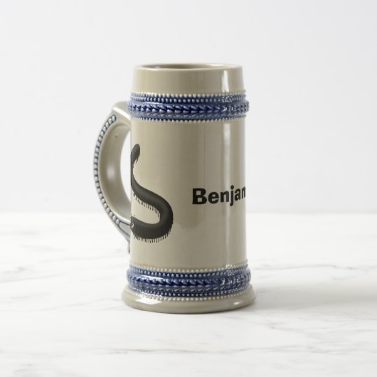 Kartonnen pijl bierpul (Voorkant links)