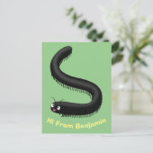 Kartonnen pijl briefkaart (Staand voorkant)