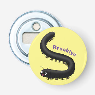 Kartonnen pijl button flesopener