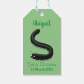 Kartonnen pijl cadeaulabel (Achterkant)