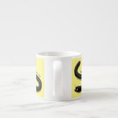 Kartonnen pijl espresso kop (Achterkant)