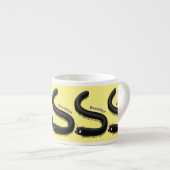 Kartonnen pijl espresso kop (Voorkant rechts)