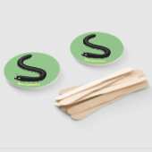 Kartonnen pijl handwaaier (Niet-gemonteerd)