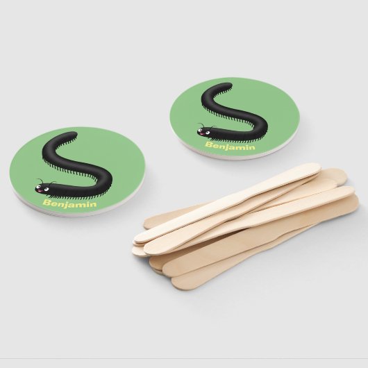 Kartonnen pijl handwaaier (Niet-gemonteerd)