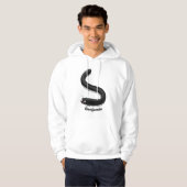 Kartonnen pijl hoodie (Voorkant volledig)