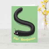 Kartonnen pijl kaart (Gele Bloem)