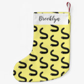 Kartonnen pijl kleine kerstsok (Achterkant)