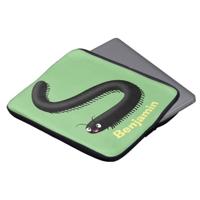 Kartonnen pijl laptop sleeve (Voorkant top)