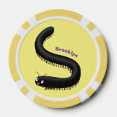 Kartonnen pijl poker chips (Achterkant)