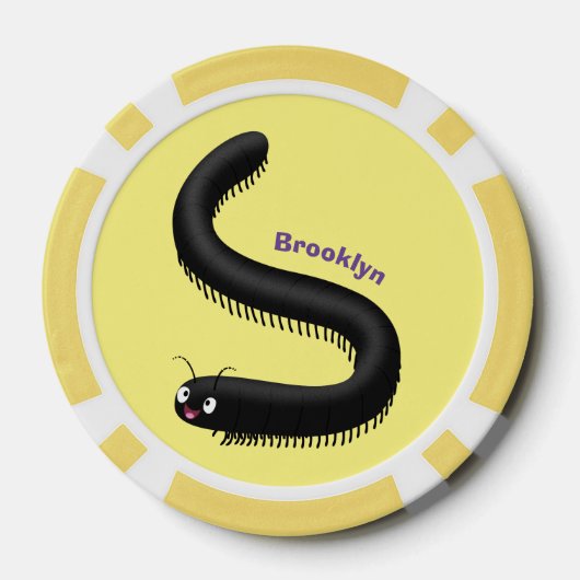 Kartonnen pijl poker chips (Achterkant)