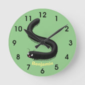 Kartonnen pijl ronde klok (Voorkant)