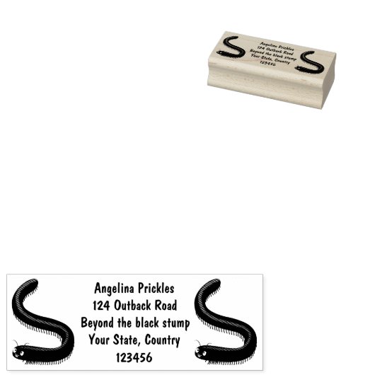 Kartonnen pijl rubberstempel (Gestempeld)