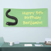 Kartonnen pijl spandoek (Beurs)
