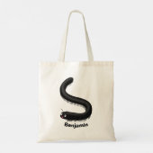 Kartonnen pijl tote bag (Achterkant)