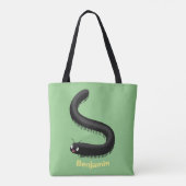 Kartonnen pijl tote bag (Achterkant)