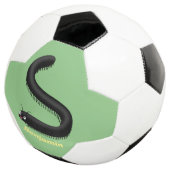Kartonnen pijl voetbal (Drie kwart)