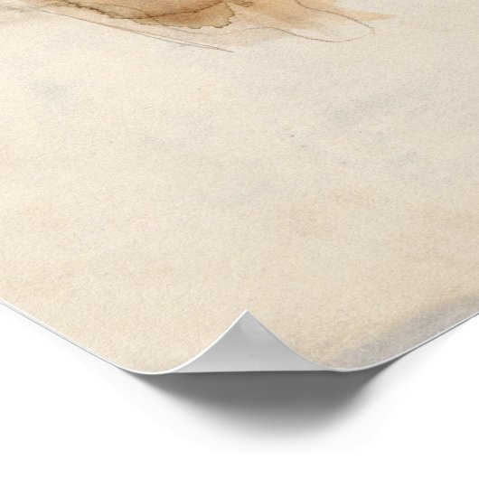 KARTONNEN POSTER: HET SLEEPEN: AUGUSTE RODIN POSTER (Hoek)