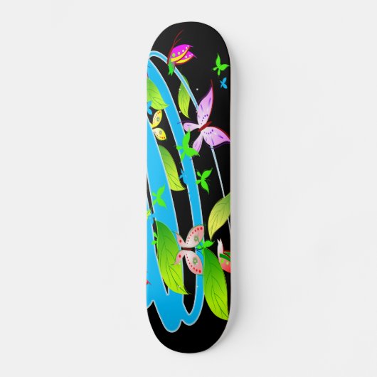 Kartonnen vlinder art. 12A Skateboard (Voorkant)
