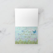 Kartonnen vlinder en botanische notitiekaart (Binnen)