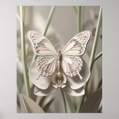 Kartonvlinderorchidee Poster (Voorkant)
