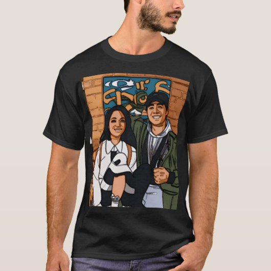 Kartoonify T-shirt (Voorkant)