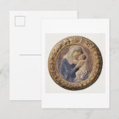 KARTSCHEMA BRIEFKAART : DONATELLO : MADONNA DEI PA (Voorkant / Achterkant)