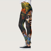 "Karuma" Oerwoud Dream - Vrouwen in het Amazonegeb Leggings (Links)