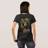 "Karuma" Oerwoud Dream - Vrouwen in het Amazonegeb T-shirt (Achterkant volledig)