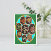 KARUNA Reiki Symbolen van Navin Joshi Briefkaart (Staand voorkant)