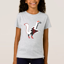 Karura de Archeopteryx Dino Vogel Zijdelingse Blik T-shirt