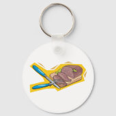 Karvevlees Sleutelhanger (Voorkant)