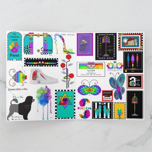 Karyn Keller Design voorbeeldkaart Kaart (Binnen)